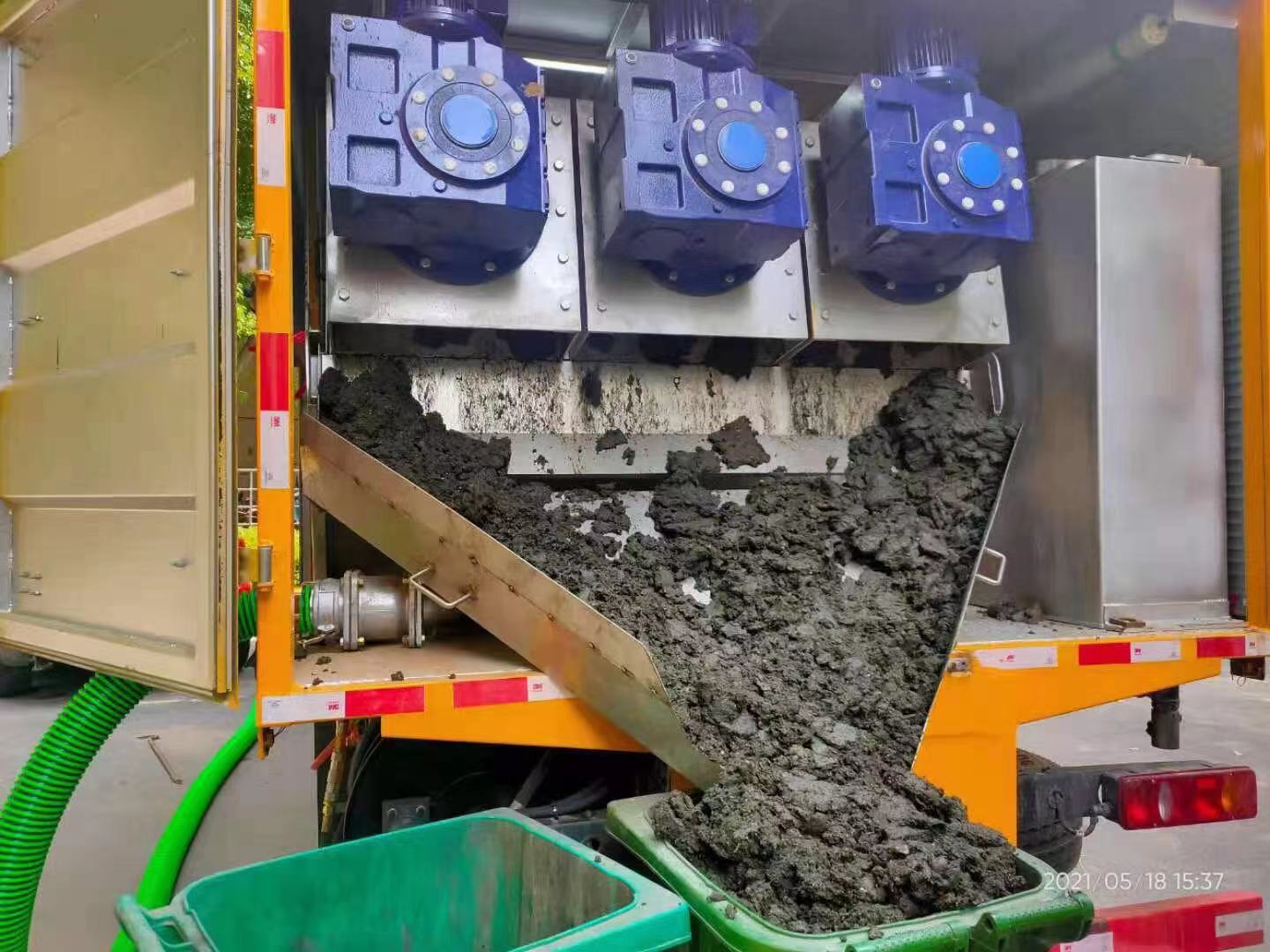 荆州化粪池清掏城市维护站-泥浆净化干湿分离处理